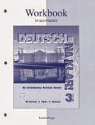 Workbook To Accompany Deutsch by DIDONATO