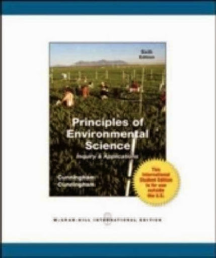 Principles of Environmental Science by William P Cunningham