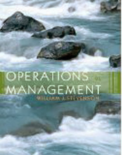 Operations Management by William J Stevenson
