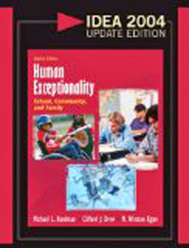 Human Exceptionality by Michael L Hardman