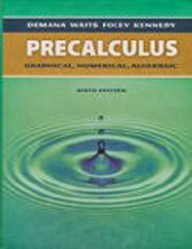 Precalculus by Bert K Waits / Demana