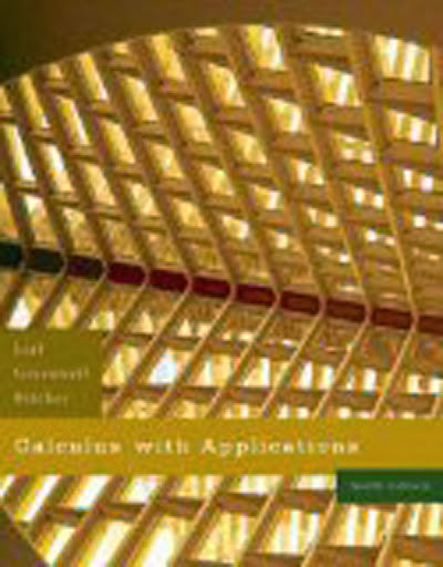 Calculus With Applications by Margaret L Lial