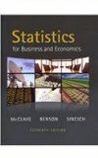 Statistics For Business And Economics by James T McClave