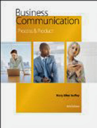 Business Communication Process And Product by Mary Ellen Guffey