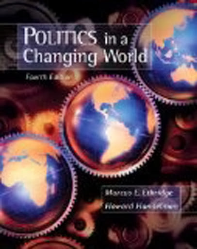 Politics In A Changing World by Marcus E Ethridge