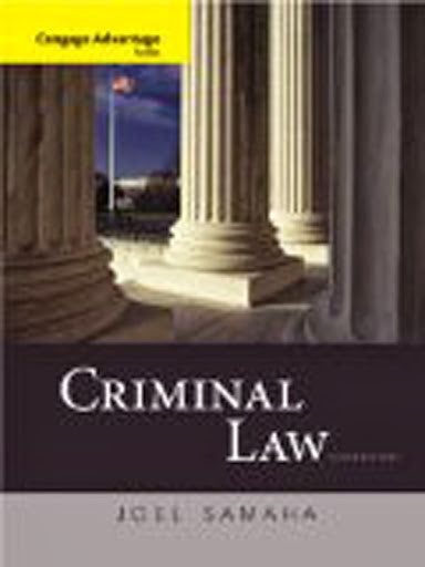 Criminal Law by Joel Samaha