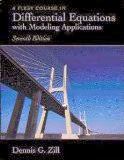 First Course In Differential Equations With Modeling Applications Zill