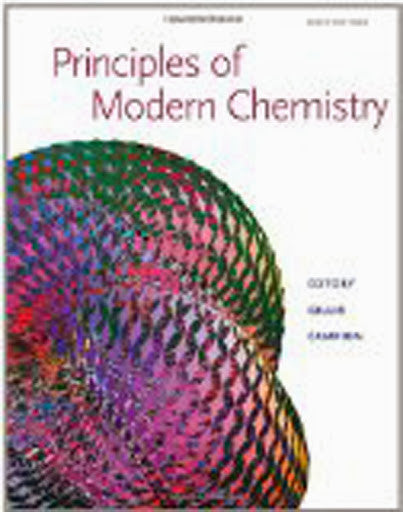 Principles of Modern Chemistry by David W Oxtoby
