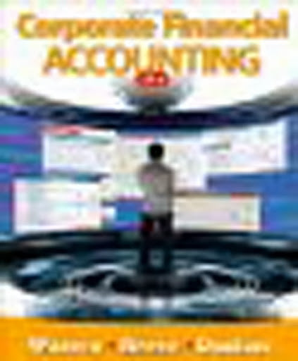 Corporate Financial Accounting by Warren Carl S