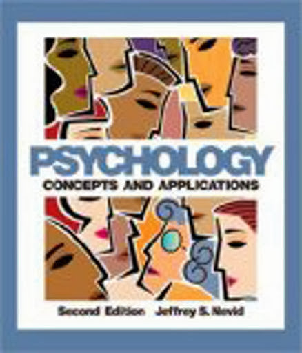 Psychology Concepts And Applications by Jeffrey S Nevid