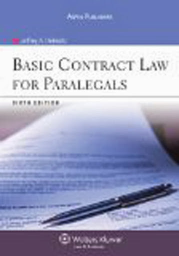 Basic Contract Law For Paralegals by Jeffrey A Helewitz