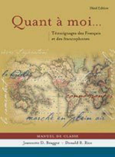 Quant A Moi by Jeannette D Bragger