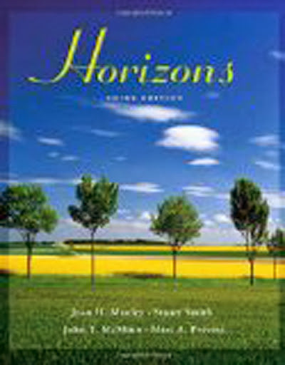 Horizons by Joan H Manley