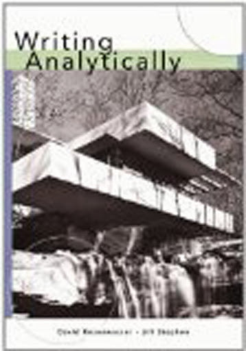 Writing Analytically by David Rosenwasser