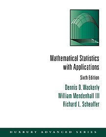 Mathematical Statistics With Applications by Dennis Wackerly