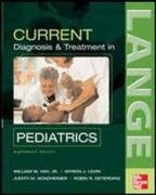 Current Diagnosis And Treatment In Pediatrics by William W Hay