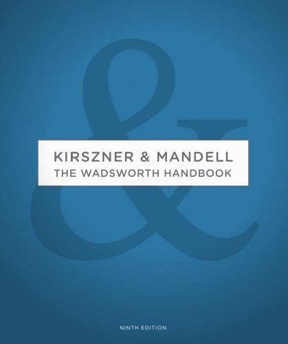 Wadsworth Handbook by Laurie G Kirszner