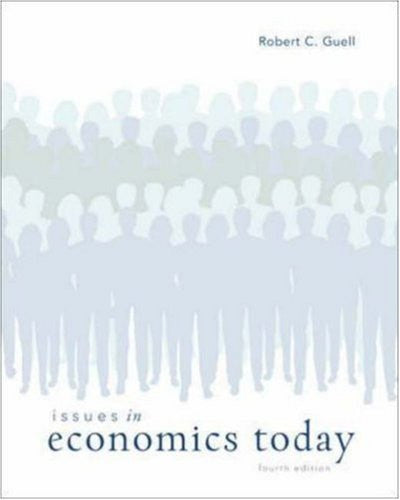 Issues In Economics Today by Robert Guell