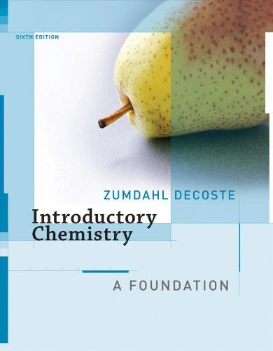 Introductory Chemistry by Steven S Zumdahl