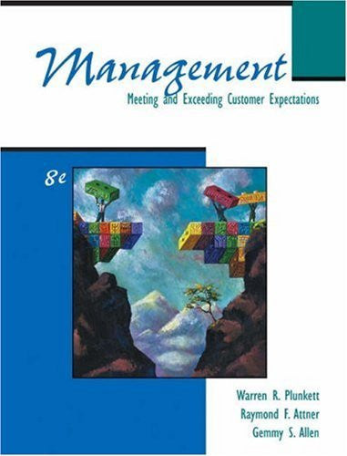 Management by Warren R Plunkett