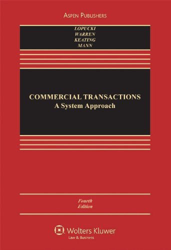 Commercial Transactions by Lynn M LoPucki