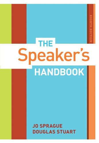The Speaker's Handbook by Jo Sprague