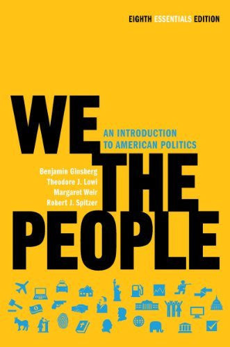 We The People Essentials Edition by Benjamin Ginsberg