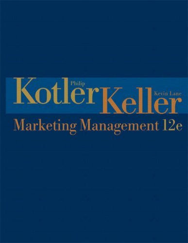 Marketing Management by Philip Kotler