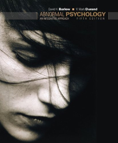 Abnormal Psychology by David H Barlow