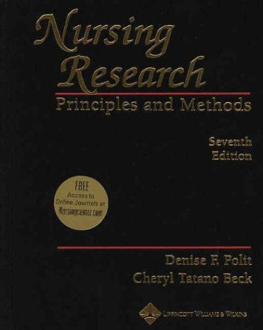 Nursing Research by Denise F Polit