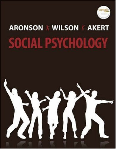 Social Psychology by Elliot Aronson