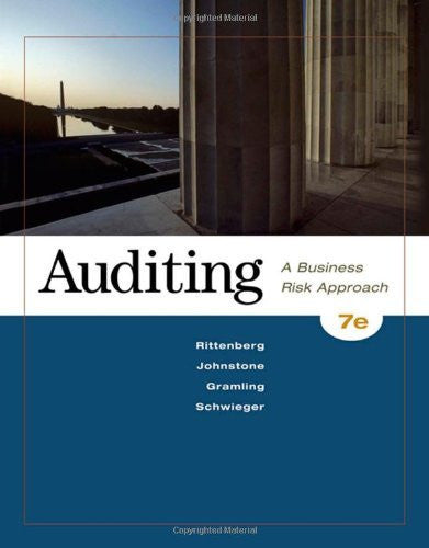 Auditing by Larry E Rittenberg / Johnstone