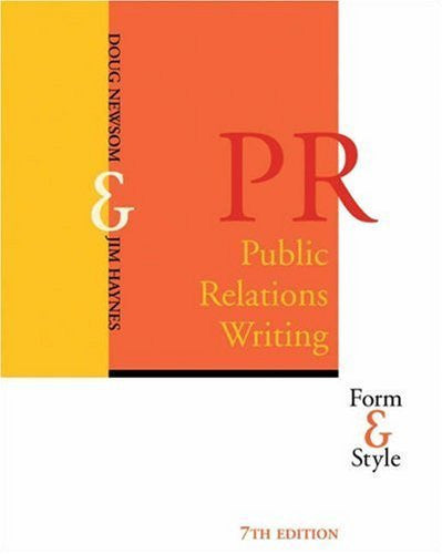 Public Relations Writing by Doug Newsom