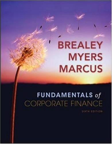 Fundamentals of Corporate Finance by Richard Brealey