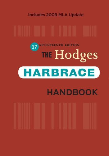 Hodges' Harbrace Handbook by Cheryl Glenn / Hodges