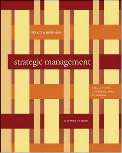 Strategic Management by John Pearce
