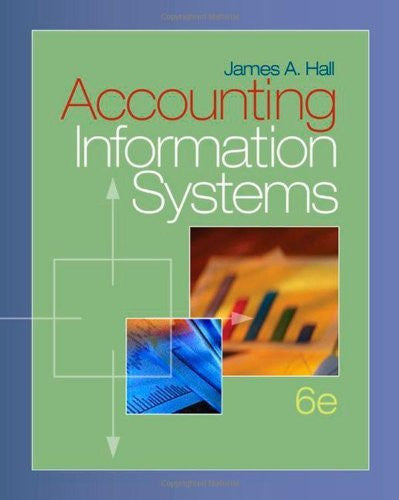 Accounting Information Systems by James A Hall