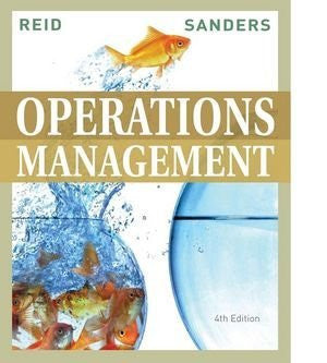 Operations Management by R Dan Reid