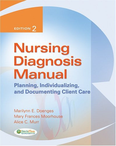 Nursing Diagnosis Manual by Marilynn Doenges