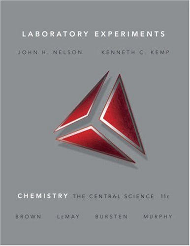 Laboratory Experiments For Chemistry by Theodore E Brown
