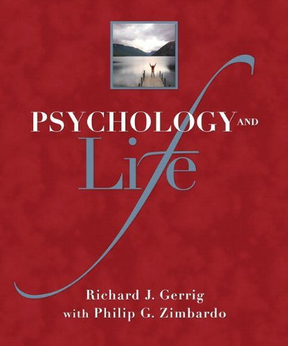 Psychology And Life by Richard J Gerrig