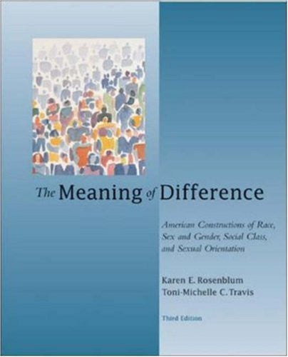 The Meaning of Difference by Karen E Rosenblum