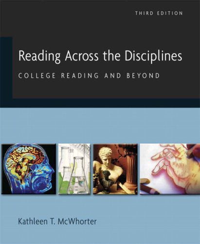 Reading Across The Disciplines by Kathleen T McWhorter