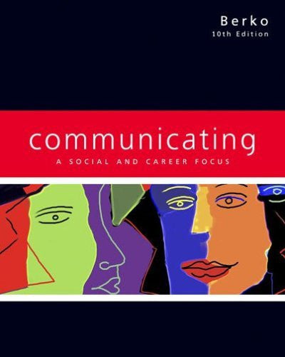 Communicating by Roy M Berko