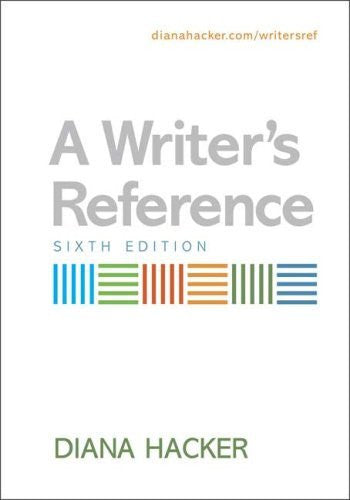 A Writer's Reference by Diana Hacker