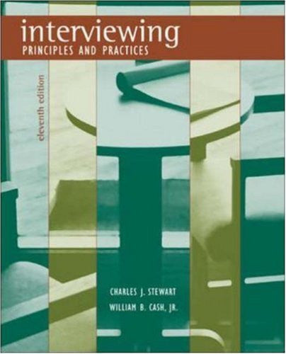 Interviewing by Charles Stewart