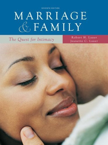 Marriage And Family by Robert Lauer