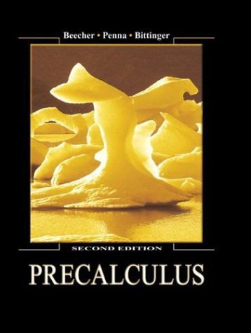 Precalculus by Judith A Beecher