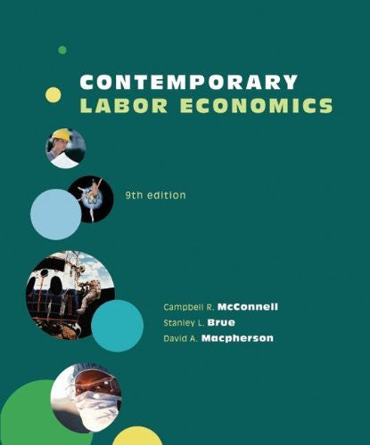 Contemporary Labor Economics by Campbell McConnell