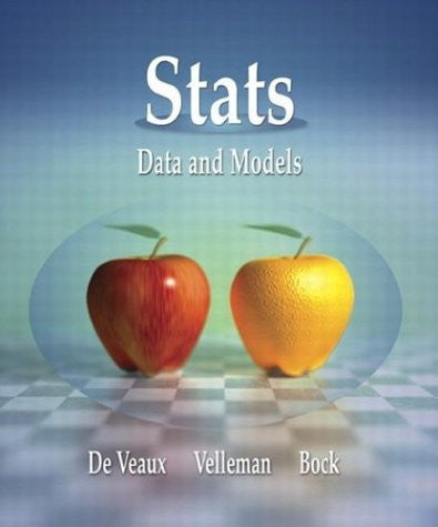Stats Data And Models by Richard D De Veaux